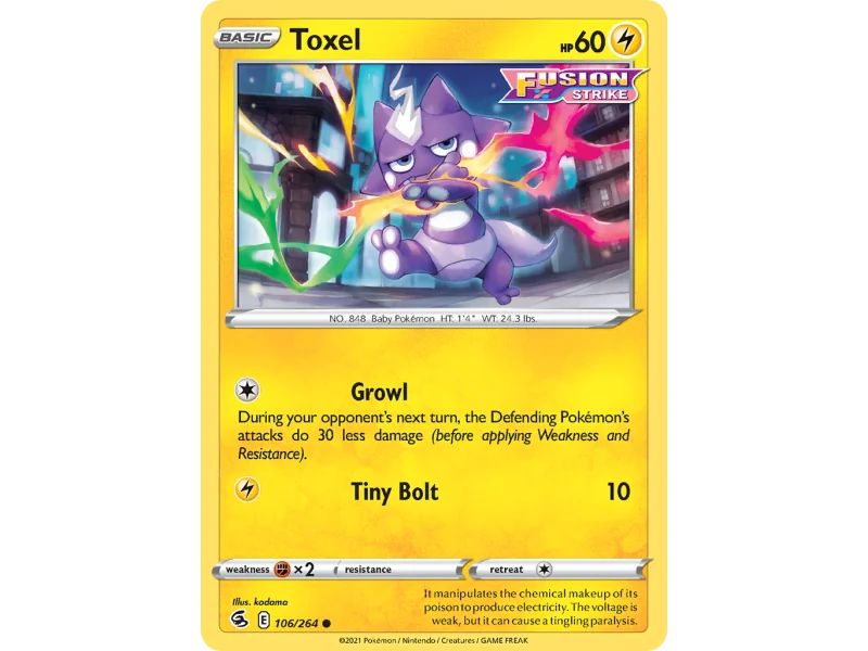 Toxel (Reverse Holo)