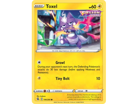Toxel (Reverse Holo)