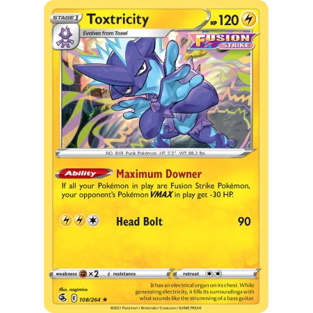Toxtricity (Reverse Holo)