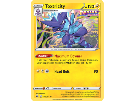 Toxtricity (Reverse Holo)