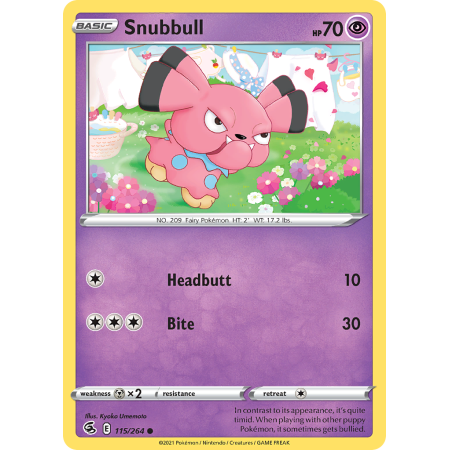 Snubbull (Reverse Holo)