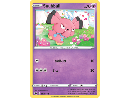 Snubbull (Reverse Holo)