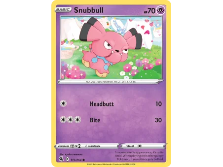 Snubbull (Reverse Holo)