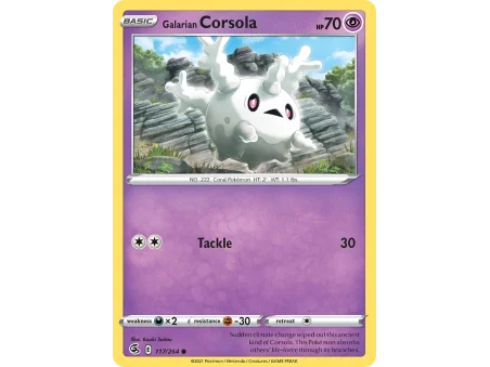 Galarian Corsola (Reverse Holo)
