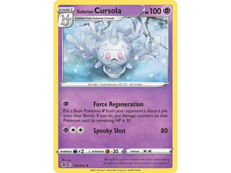 Galarian Cursola