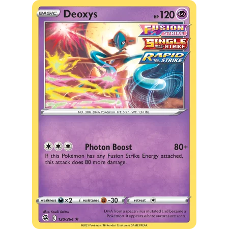 Deoxys (Reverse Holo)