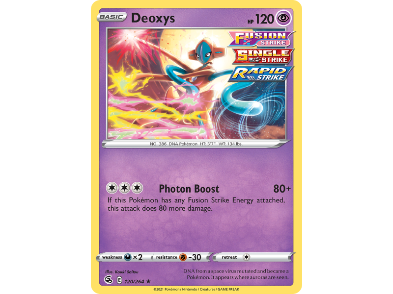 Deoxys (Reverse Holo)