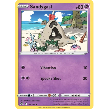 Sandygast (Reverse Holo)