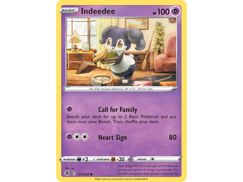 Indeedee (Reverse Holo)