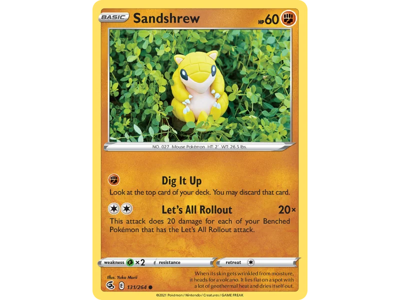 Sandshrew (Reverse Holo)