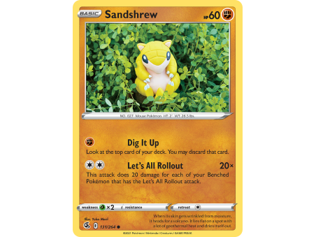 Sandshrew (Reverse Holo)