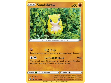 Sandshrew (Reverse Holo)