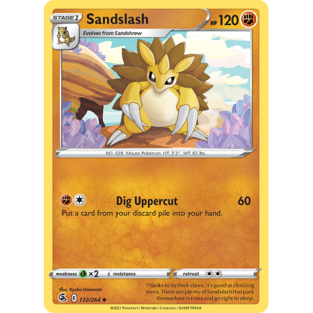 Sandslash (Reverse Holo)