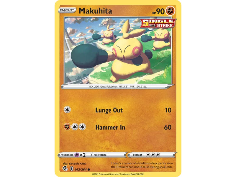 Makuhita (Reverse Holo)
