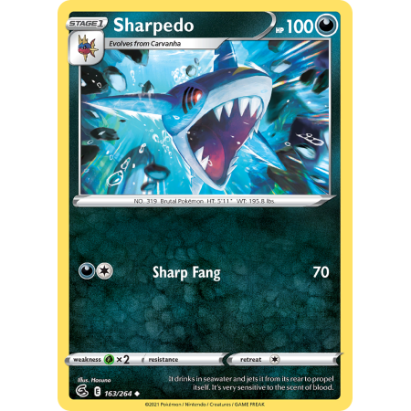 Sharpedo (Reverse Holo)