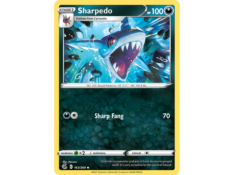 Sharpedo (Reverse Holo)