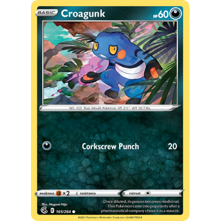 Croagunk (Reverse Holo)