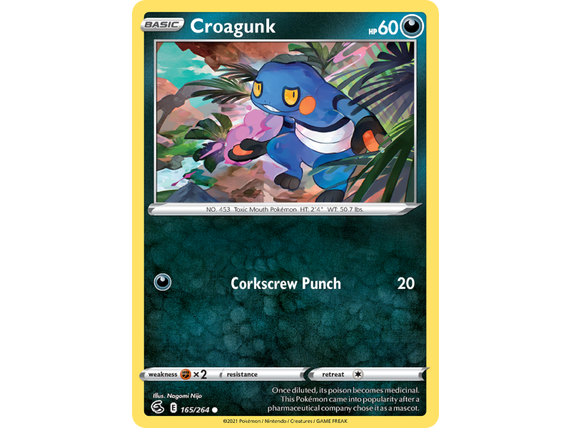 Croagunk (Reverse Holo)