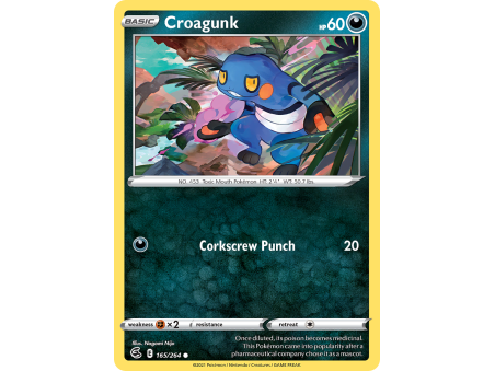 Croagunk (Reverse Holo)