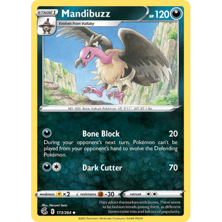 Mandibuzz (Reverse Holo)