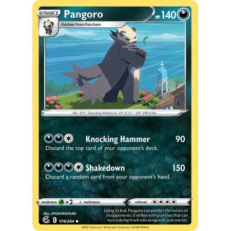Pangoro (Reverse Holo)
