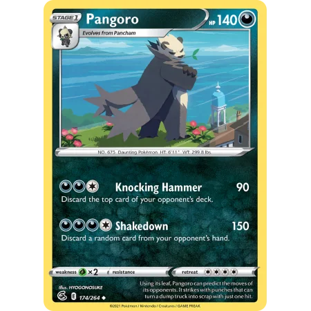 Pangoro (Reverse Holo)