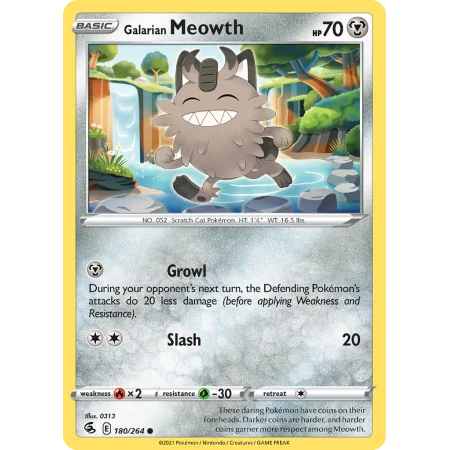 Galarian Meowth (Reverse Holo)
