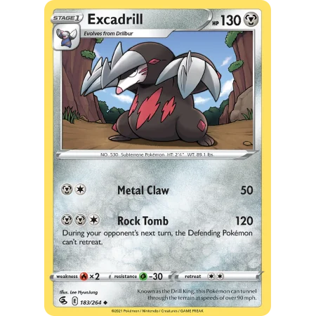Excadrill (Reverse Holo)