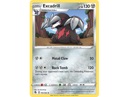 Excadrill (Reverse Holo)