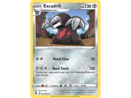 Excadrill (Reverse Holo)
