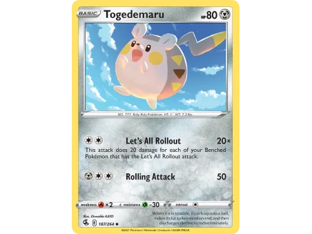 Togedemaru (Reverse Holo)
