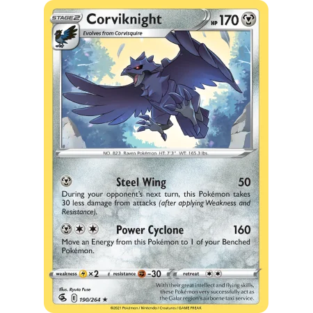 Corviknight (Reverse Holo)