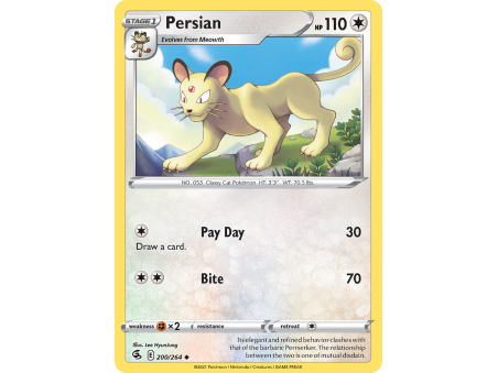 Persian (Reverse Holo)