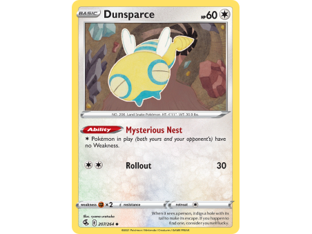 Dunsparce (Reverse Holo)