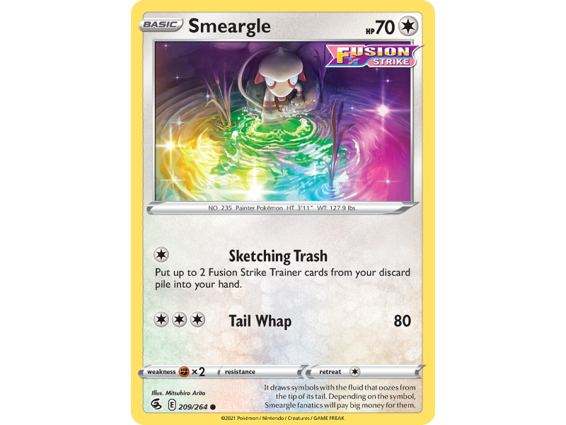 Smeargle (Reverse Holo)
