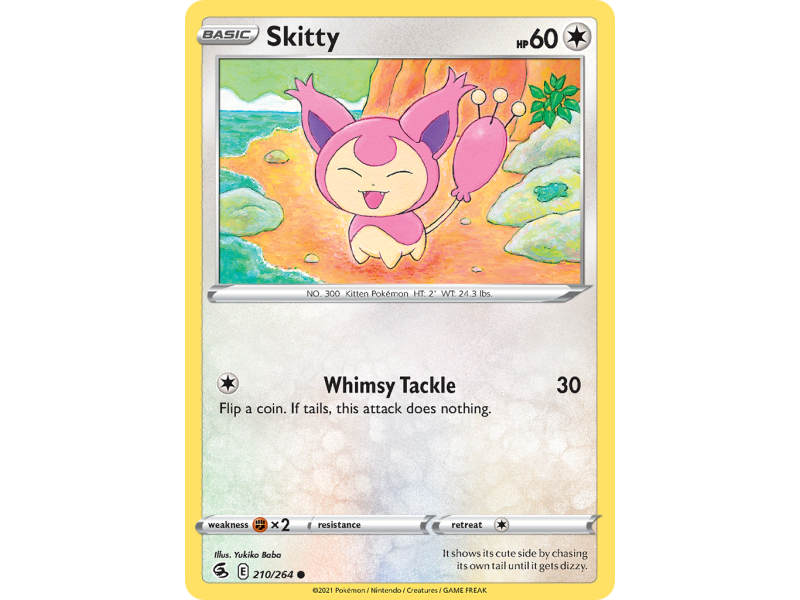 Skitty (Reverse Holo)