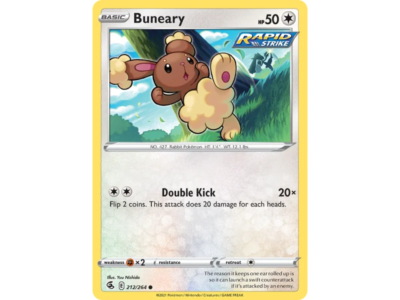 Buneary (Reverse Holo)