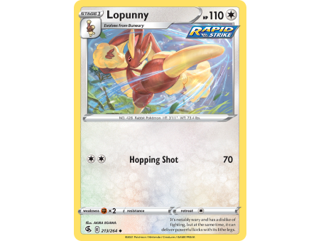 Lopunny (Reverse Holo)