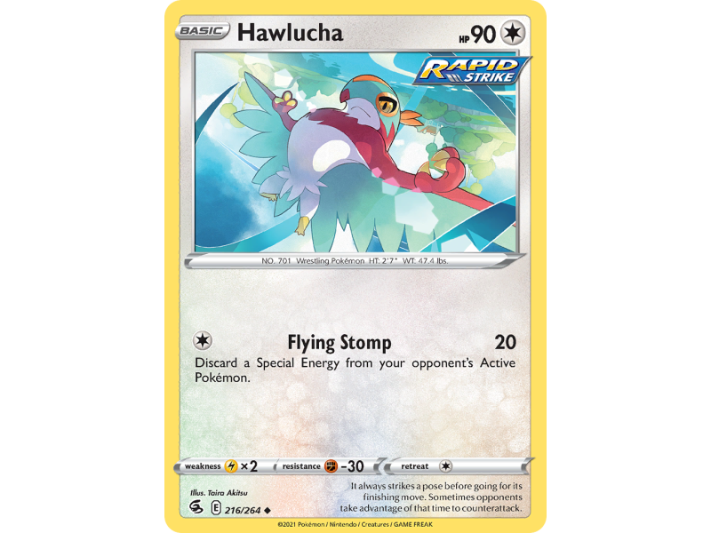 Hawlucha (Reverse Holo)