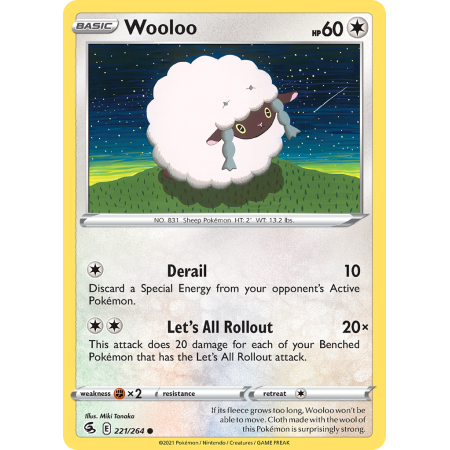 Wooloo (Reverse Holo)