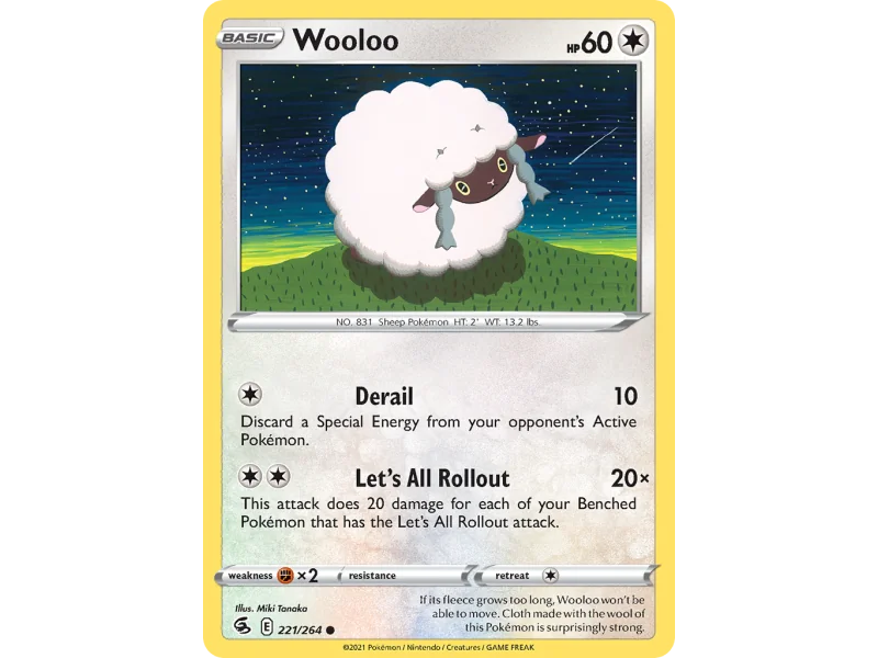 Wooloo (Reverse Holo)