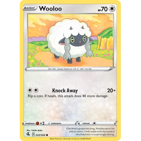 Wooloo (Reverse Holo)