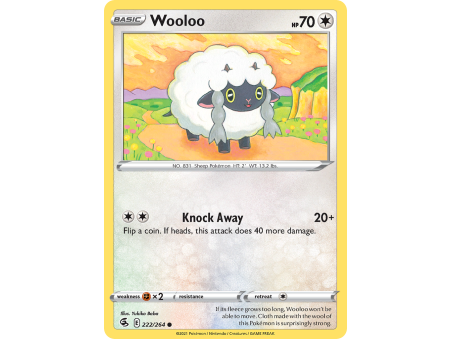 Wooloo (Reverse Holo)
