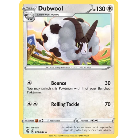 Dubwool (Reverse Holo)