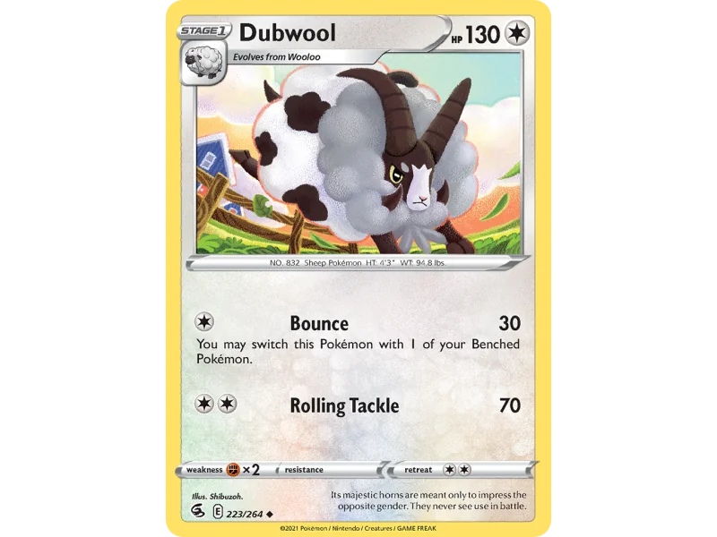 Dubwool (Reverse Holo)