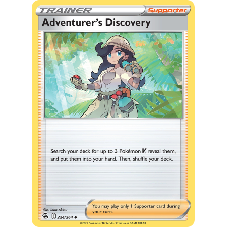 Adventurer's Discovery (Reverse Holo)