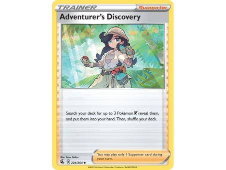 Adventurer's Discovery (Reverse Holo)