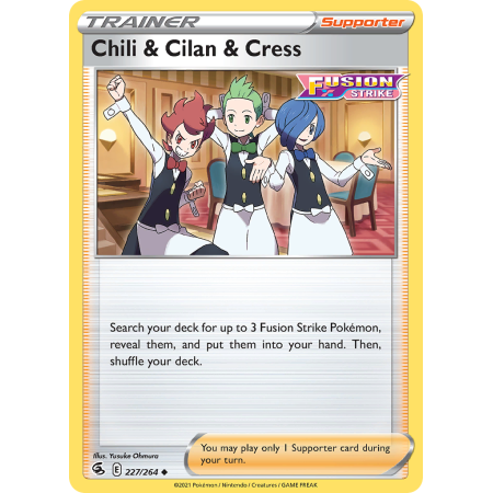 Chili & Cilan & Cress (Reverse Holo)