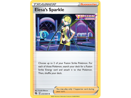 Elesa's Sparkle (Reverse Holo)