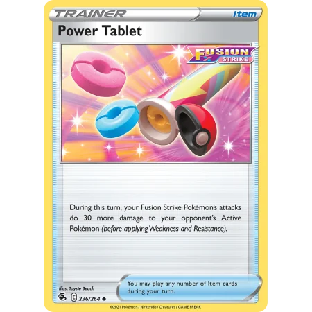 Power Tablet (Reverse Holo)